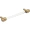 Jeffrey Alexander 128 mm Center-to-Center Satin Bronze Carmen Cabinet Bar Pull 775-128SBZ - alternate 3